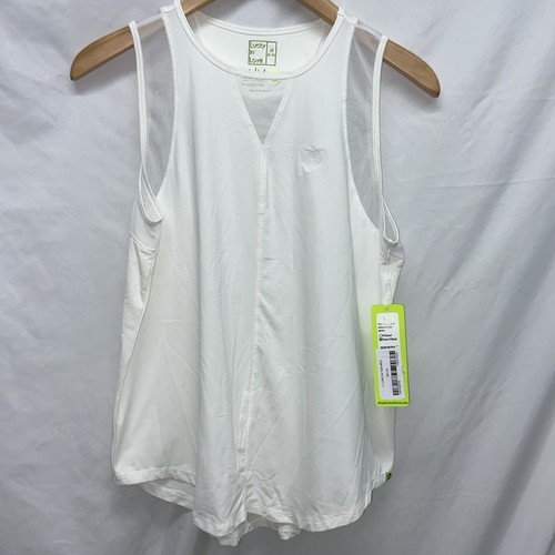 Lucky In Love UV Tank Top Womans Medium 8-10 Tennis Pickle Ball NWT L22