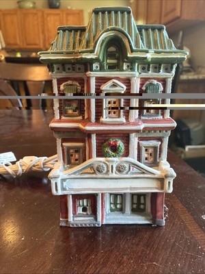 christmas village house