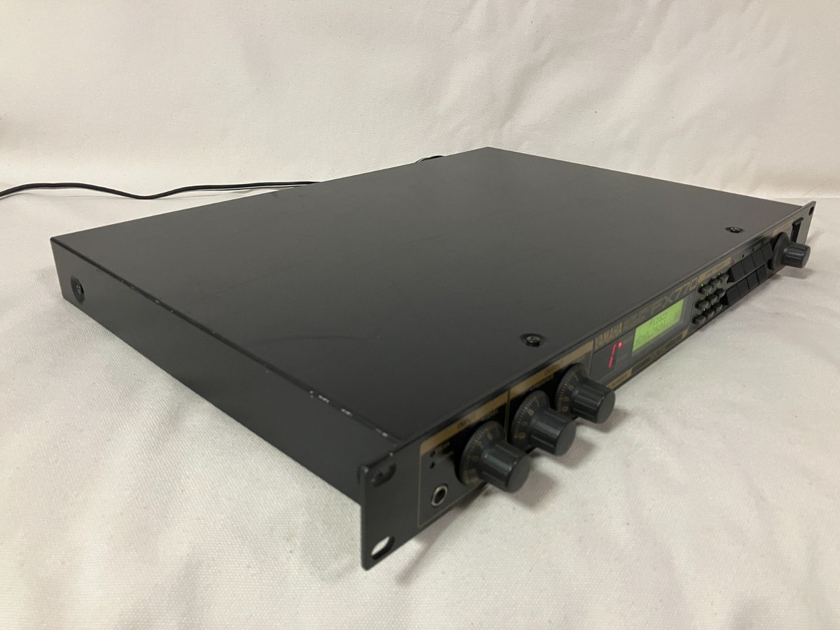 【美品】YAMAHA FX770 GUITAR EFFECT PROCESSOR Yamaha FX770 Guitar Effect Processor Made in Japan Vintage Rack