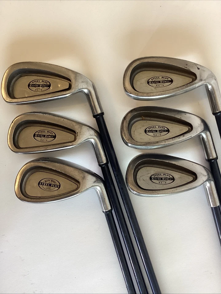 Juego de varillas de grafito Turbo Power Steel Plus XL-4 6-PW, SW Lite Flex Senior Foto 3 de 4