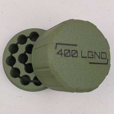 .400 Legend Ammo Box Storage Case 16 Rounds w/ Screw On Lid  5  5 Star Seller