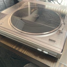 DENON DP-29F Fully Automatic Turntable System Record Player Belt Drive Silver