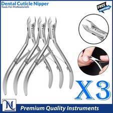 Premium Cuticle Nipper   Stainless Steel Professional Dental Nail Tool