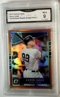 2017 Donruss Optic Rated Rookie Aaron Judge #38 Orange Prizm 10/199