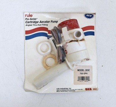 ITT Rule Model 203C / 700 GPH Pro-Series Cartridge Aerator Pump 12V