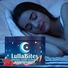 3 pk NEW LullaBites Natural Sleep Gummies Strawberry Stars Flavor 60 Gummies