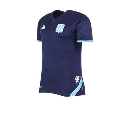 Remera Con Boton De Racing Kappa Entrenamiento TALLE M    DEPO0662