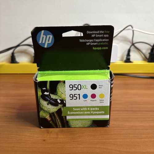Genuine HP 950XL/951 Ink Cartridge EXP 12/2026 OEM 4 Pack