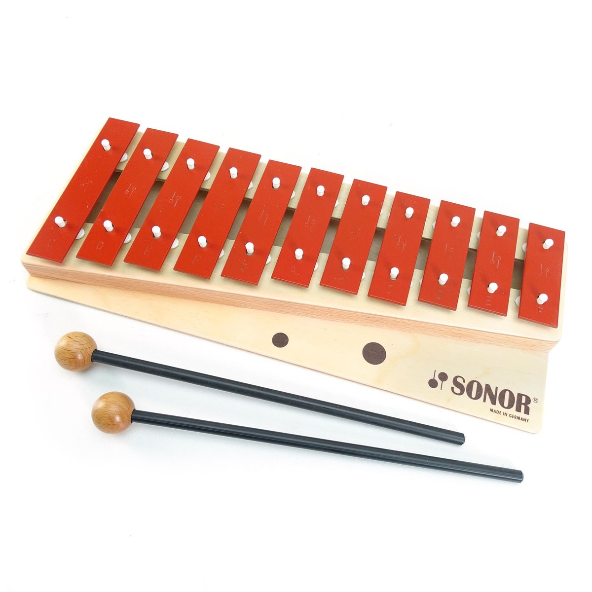 ドイツSONOR社　GLOCKENSPIEL G30 Sonor 27803001 - GS Kinder Glockenspiel : Amazon.de