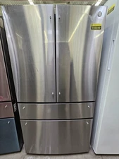 GE Profile PGE29BYTFS 36" Stainless French Door Refrigerator NOB #155040
