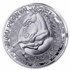 2026 France Silver €10 Year of the Horse Proof (Lunar)