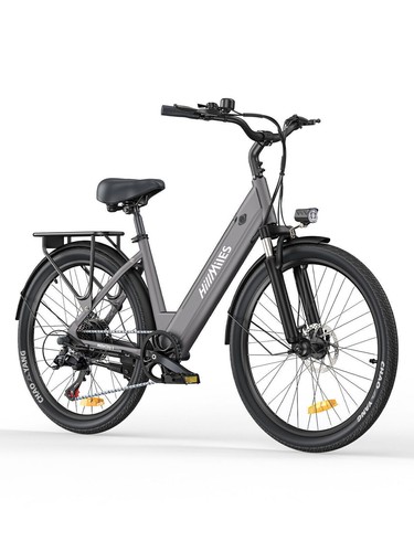 Bicicleta eléctrica HillMiles Milecity 1 City 26 pulgadas 250 W 25 km/h para mujer/h - Imagen 14 de 22