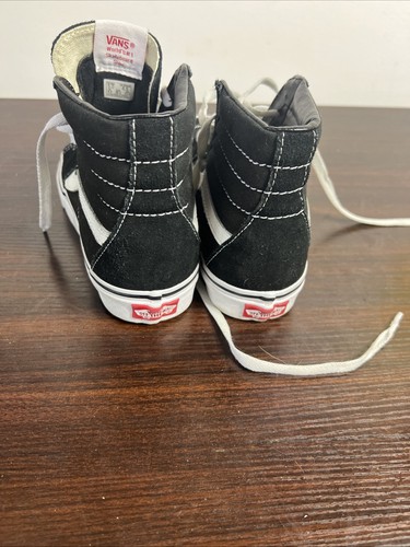 VANS Sk8- Reissue 38 High Black White - Picture 2 of 5
