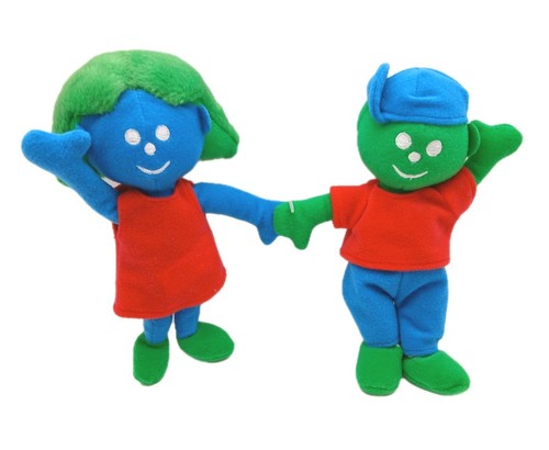 Children's Healthcare of Atlanta Dolls Boy & Girl 7" Plush Stuffed Animal Toys