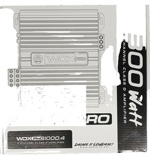 New DB Drive WDXPRO1000.4 4 Channel Amplifier 3000 Watt Class D Full Range