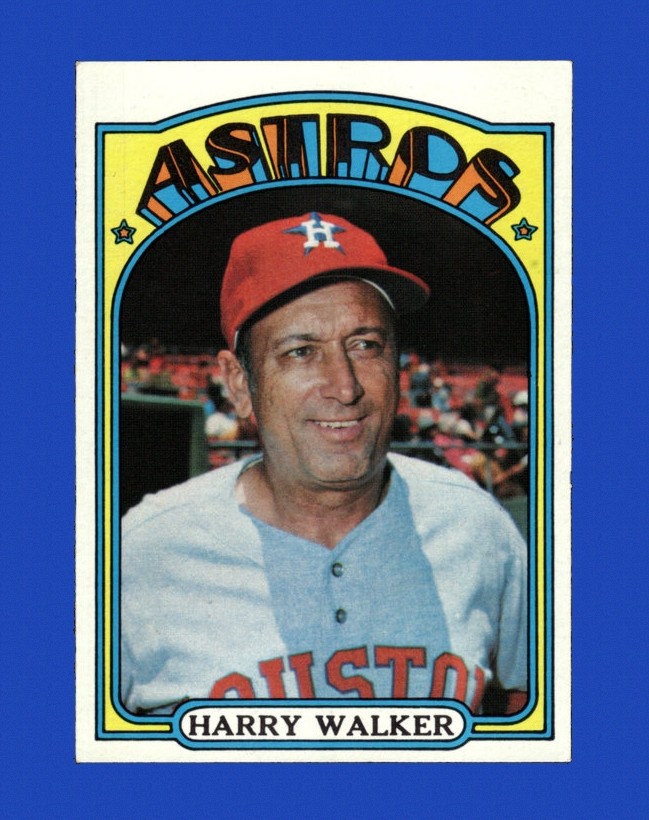 1972 Topps Set-Break #249 Harry Walker NM-MT OR BETTER *GMCARDS*
