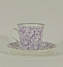 Lomonosov Tasse mit Untertasse