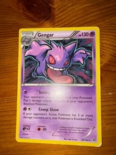 2015 Pokemon XY Breakthrough 60 Gengar Night Striker