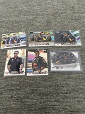 2024 Topps F1 Paddock Pass Red Bull Team Lot (6) – Verstappen + Pérez + Horner