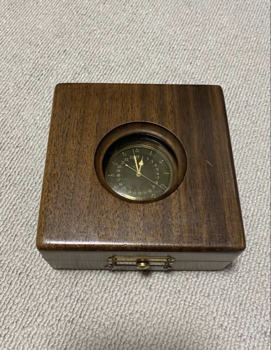 HAMILTON 4992B Military Pocket Watch 24 Hour Dial for Army Navy Air Force
