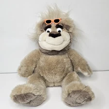 Vintage Tyco 17" Real Talking Bubba Bear Plush Toy 1997 Tested Working w Glasses