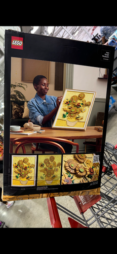 LEGO Art Vincent Van Gogh – Sunflowers Building Set for Adults - Wedding Decor I - Foto 2 di 2