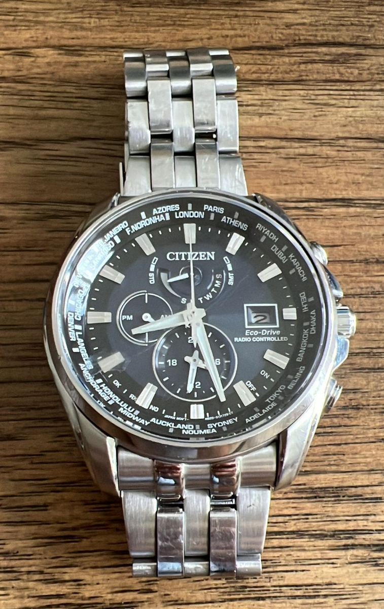 CITIZEN H820-S092035/AT9031-52L Eco Drive Solar Powered Radio