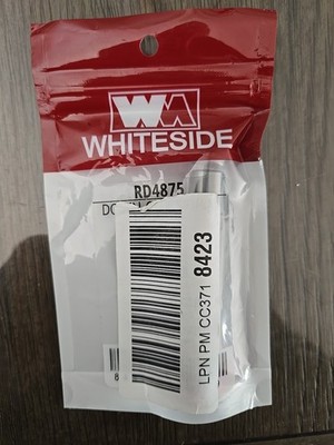 Whiteside Router Bits RD4875 Standard Spiral Bit with Down Cut Solid Carbide