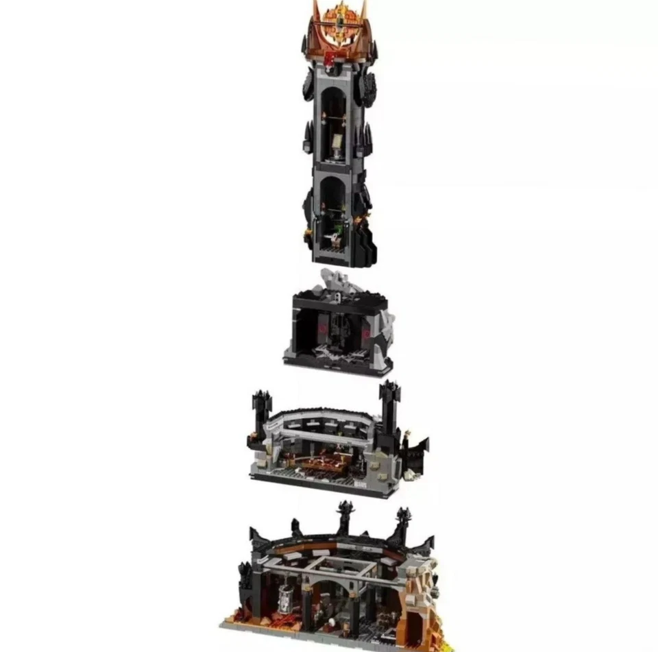 The Lord of the Rings Tower of Barad-dûr Building Set – 5471 Pieces NO BOX - Image 2 of 4