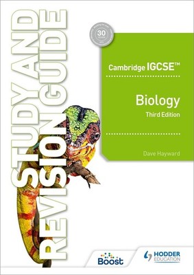 Cambridge IGCSE Biology Study and Revision Guide Third Edition by Dave Hayward P