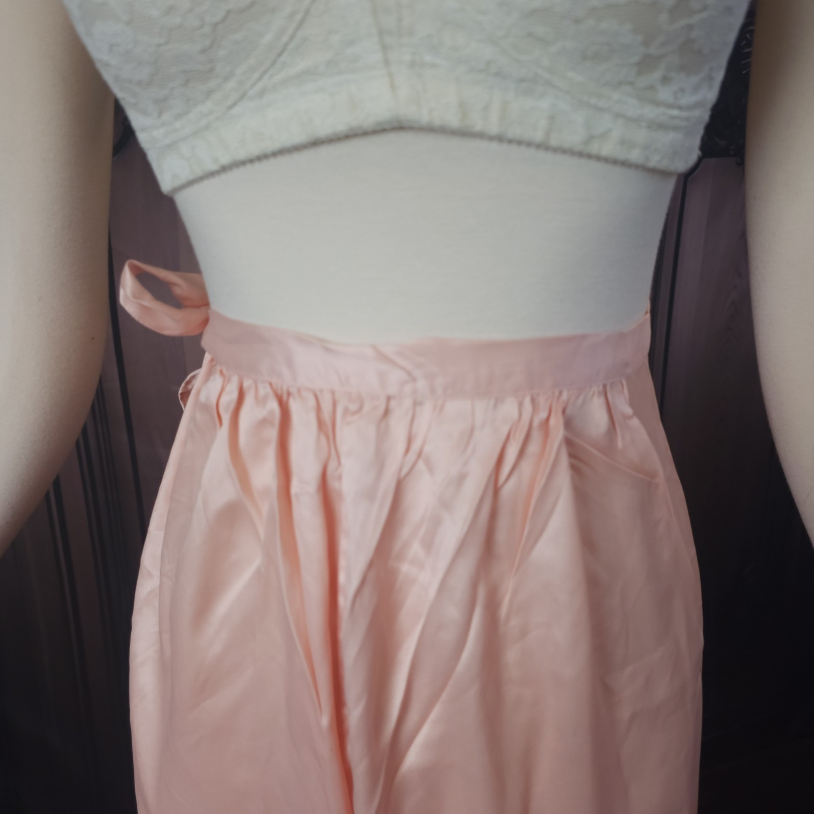 Antique Vintage 1930s 1940s Pink Lingerie Beach P… - image 12