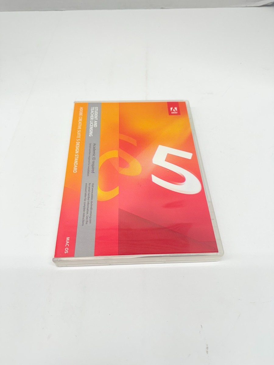 Adobe Creative Suite 5 Design Standard Student & Teacher for MAC