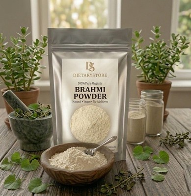 Brahmi Bacopa monnieri Powder 100% Natural Organic Premium Quality