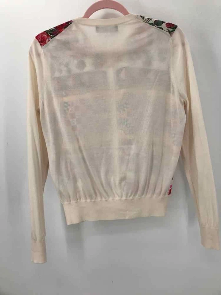 Suéter cárdigan Dolce & Gabbana marfil talla 40 usado Foto 2 de 3