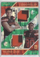 2016 Panini Unparalleled Green Prime 5/5 Ricardo Louis Cody Kessler #RDM-KL 3hd