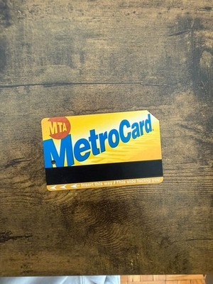 NYC MTA Metro Card (Expired 2020) Collectible Discontinued item