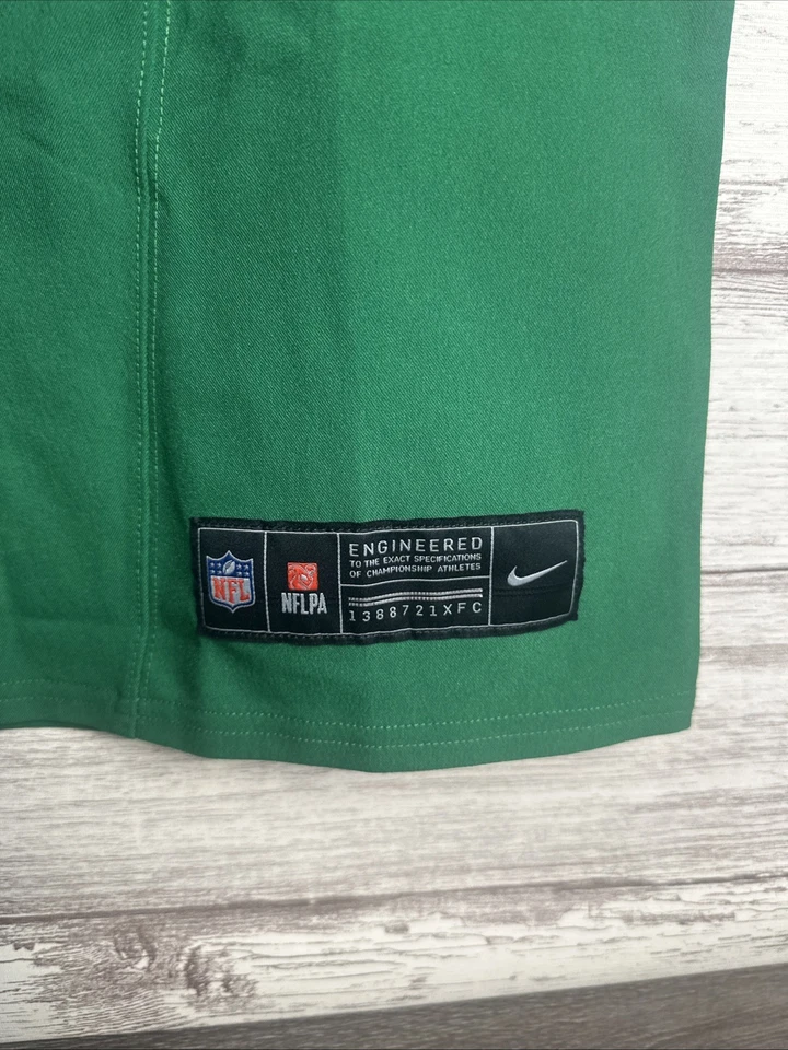 正品 Jalen Hurts 费城老鹰队 Nike Vapor 精英球衣 Kelly Green 40 — 第 3/4 张图片