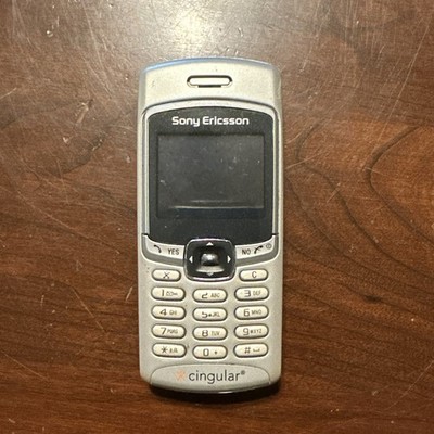 Sony Ericsson T-237 Cingular GSM Cell Phone with Battery BST-30 Untested