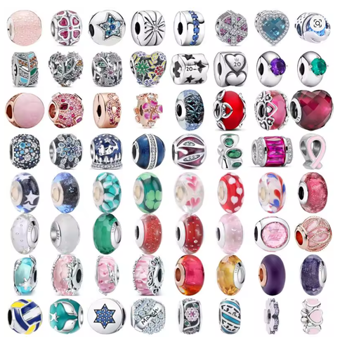 Charm Anhänger Silber 925 für Pandora Armband Herz Liebe Family Freunde Reisen 2 - Bild 3 von 53