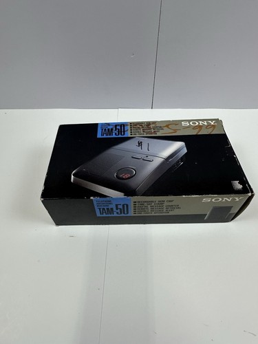 Répondeur téléphone Sony TAM-50 bande MC30 d'occasion incluse - Photo 8/9