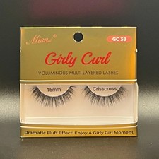 [4 PAIRS] MISS LASHES Girly Curl Voluminous Mult-Layere Eyelash Extension - GC38