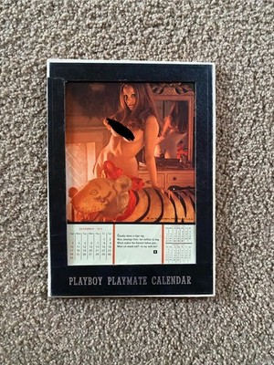 Playboy - 1972 PLAYMATE DESK CALENDAR, December, HMH Publishing
