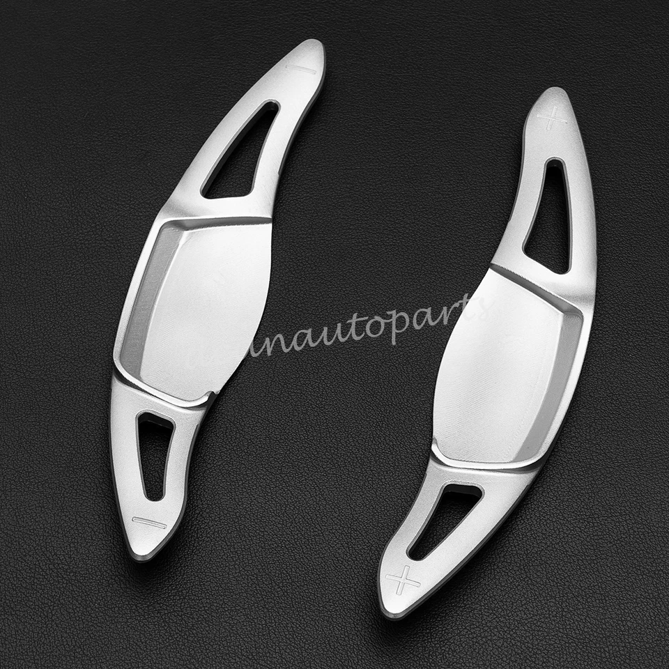 Silver Steering Wheel Shift Paddle Extension For Suzuki Vitara Swift SX4 Ciaz - Image 3 of 4