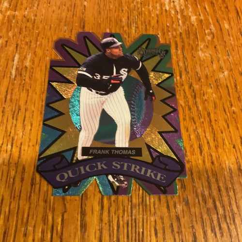 Frank Thomas 1998 Skybox Circa Thunder Quick Strike - Picture 2 of 4
