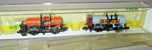 N Minitrix DRG Kesselwagen Set NITAG & DEROP in OVP 15053 | Zustand: Gebraucht