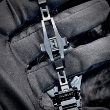 Hublot Big Bang Integrated Time Only 40mm Black Skeleton Ceramic 456.CX.0140.CX 10