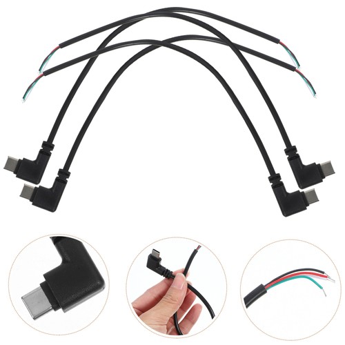 2 PCS USB Data Cable Right Angle Short Right-angle Extension Extender - 第 8/12 張圖片