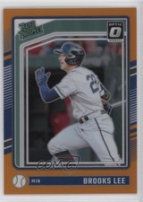 2024 Panini Donruss Optic Rated Prospects Orange Prizm /199 Brooks Lee #154 0s55