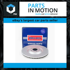 Brake Disc Single Vented fits BMW X2 M35i F39 2.0 Front Left 2018 on B48A20E B&B