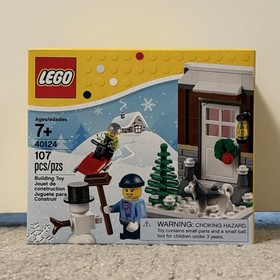 Lego 40106 40107 40124 40125 Toy Workshop Winter (Lot of 4, NEW) Santa Christmas